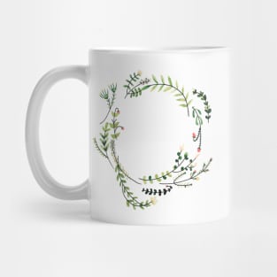 Floral Frame Mug